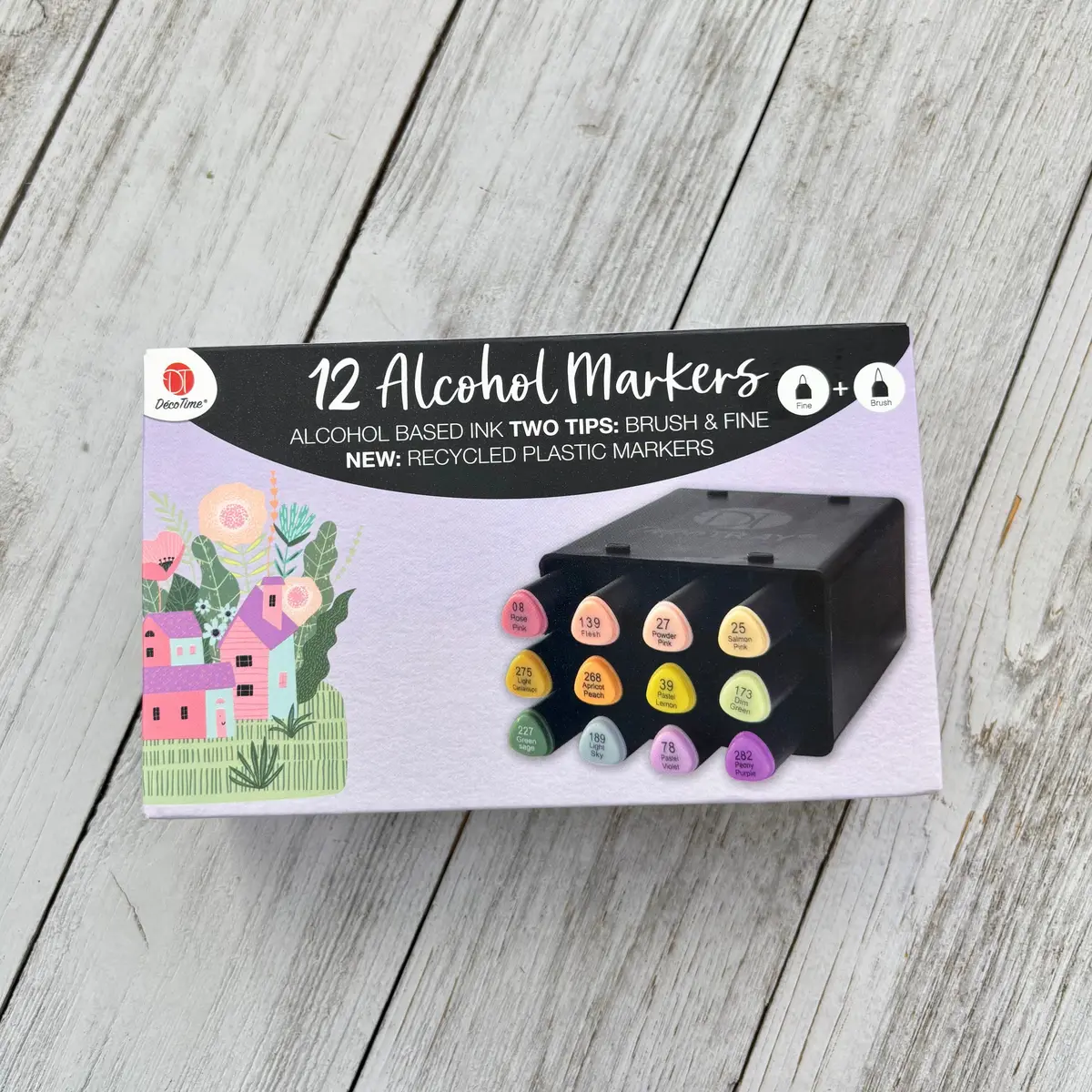 Deco Time Alcohol Markers - Pastel Serenade 1
