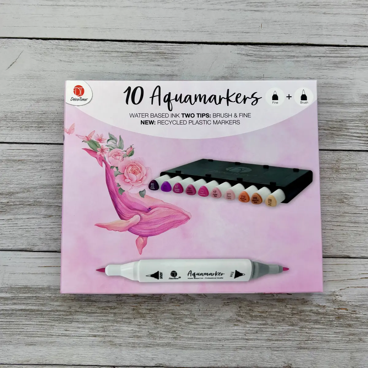 Deco Time Aquamarkers - Floral Dreams 1