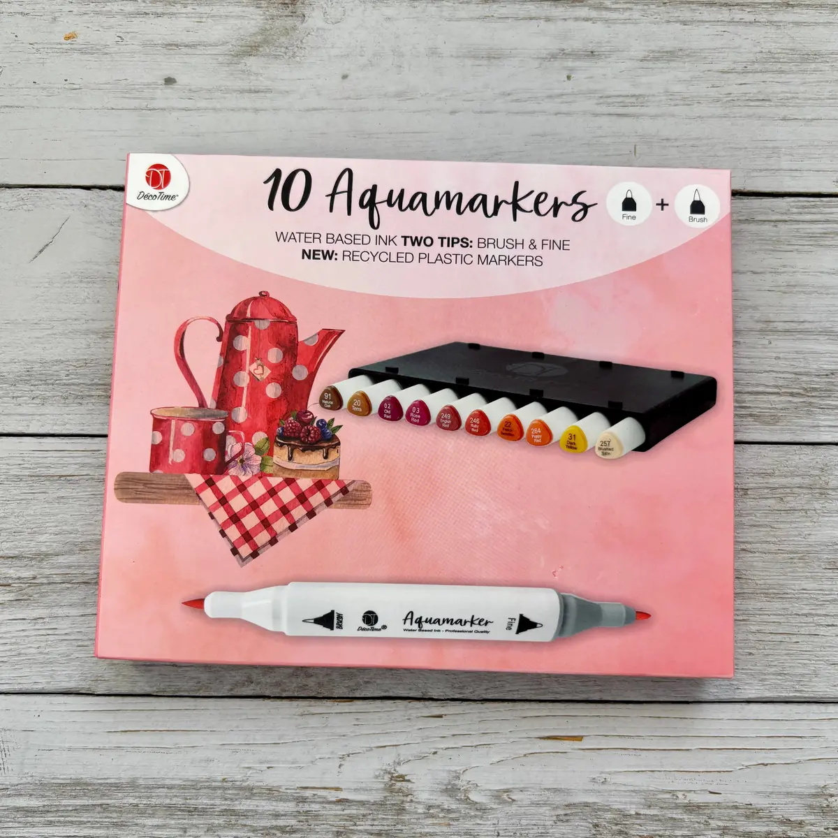 Deco Time Aquamarkers - Essentials Collection 1