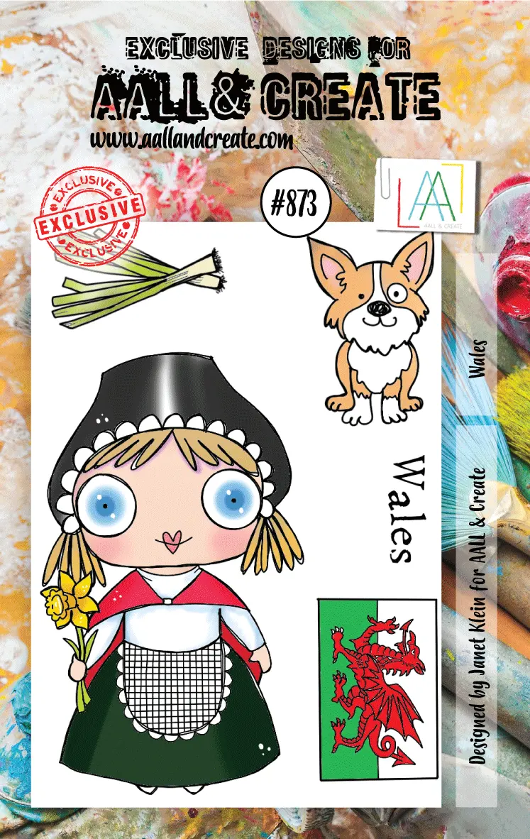 Aall And Create Stamp Set -873 - Wales 1