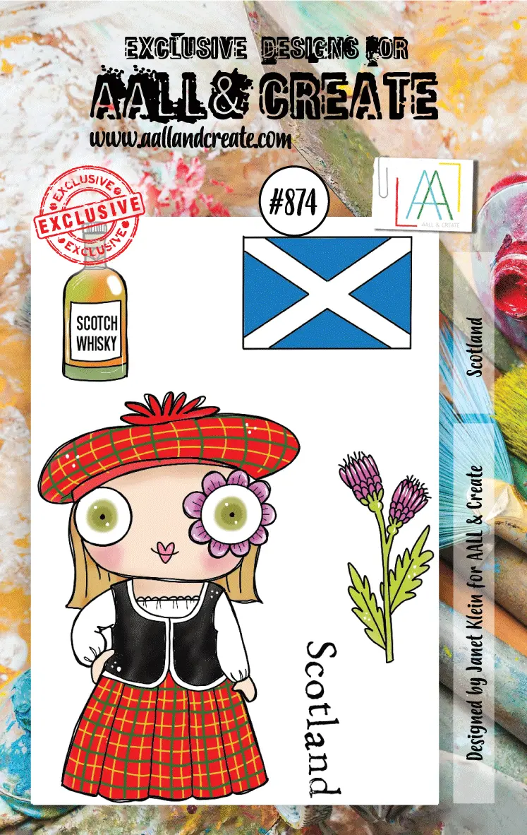 Aall And Create Stamp Set -874 - Scotland 1