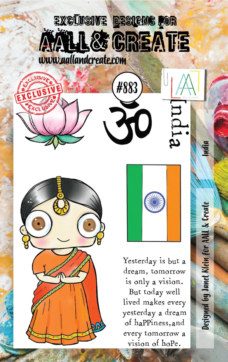 Aall And Create Stamp Set -883 - India 1