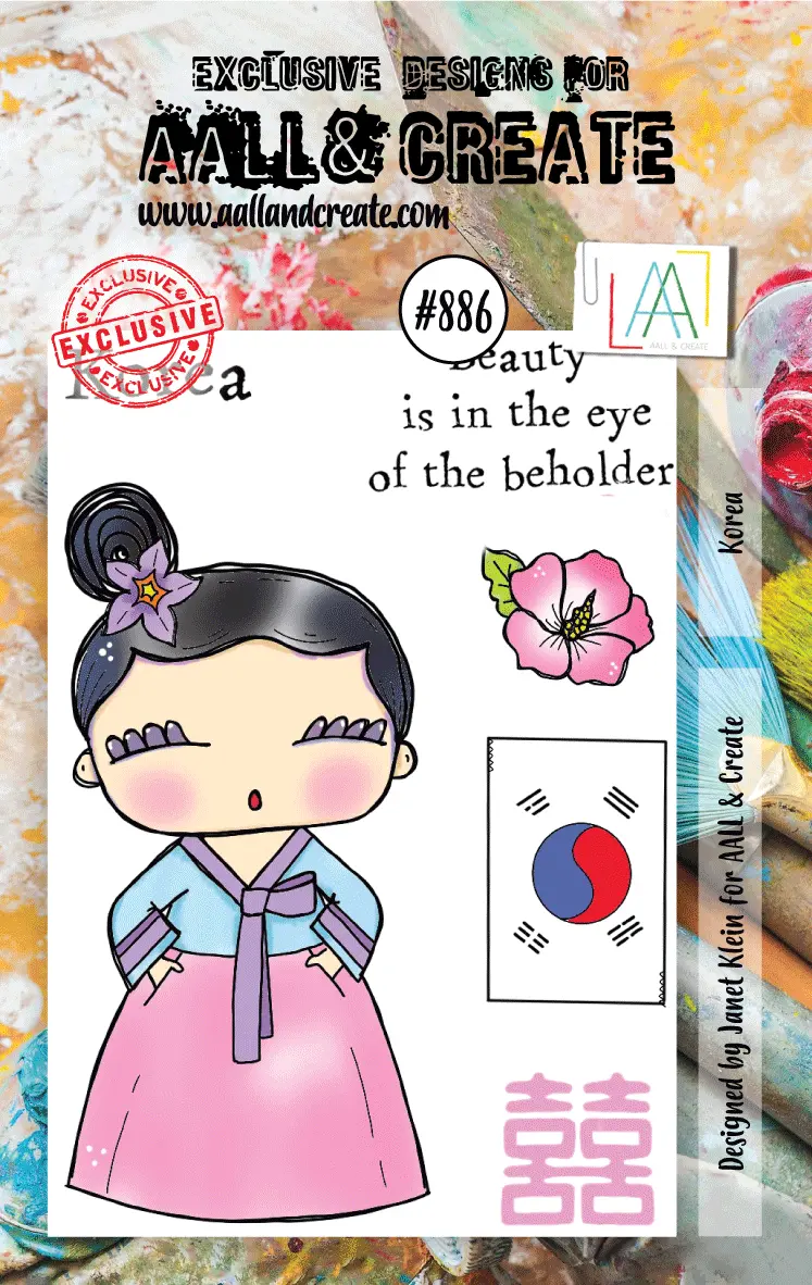 Aall And Create Stamp Set -886 - Korea 1