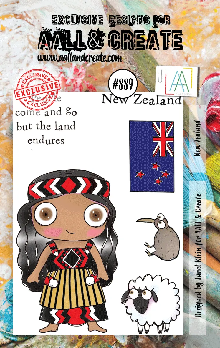 Aall And Create Stamp Set -889 - New Zealand 1