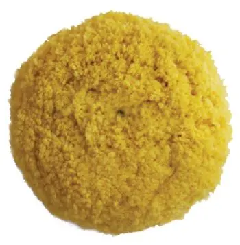 Yellow Blended Wool Medium Cutting Pad 890142 1