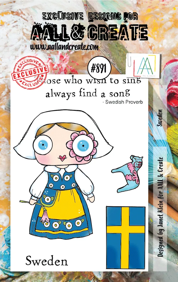 Aall And Create Stamp Set -891 - Sweden 1