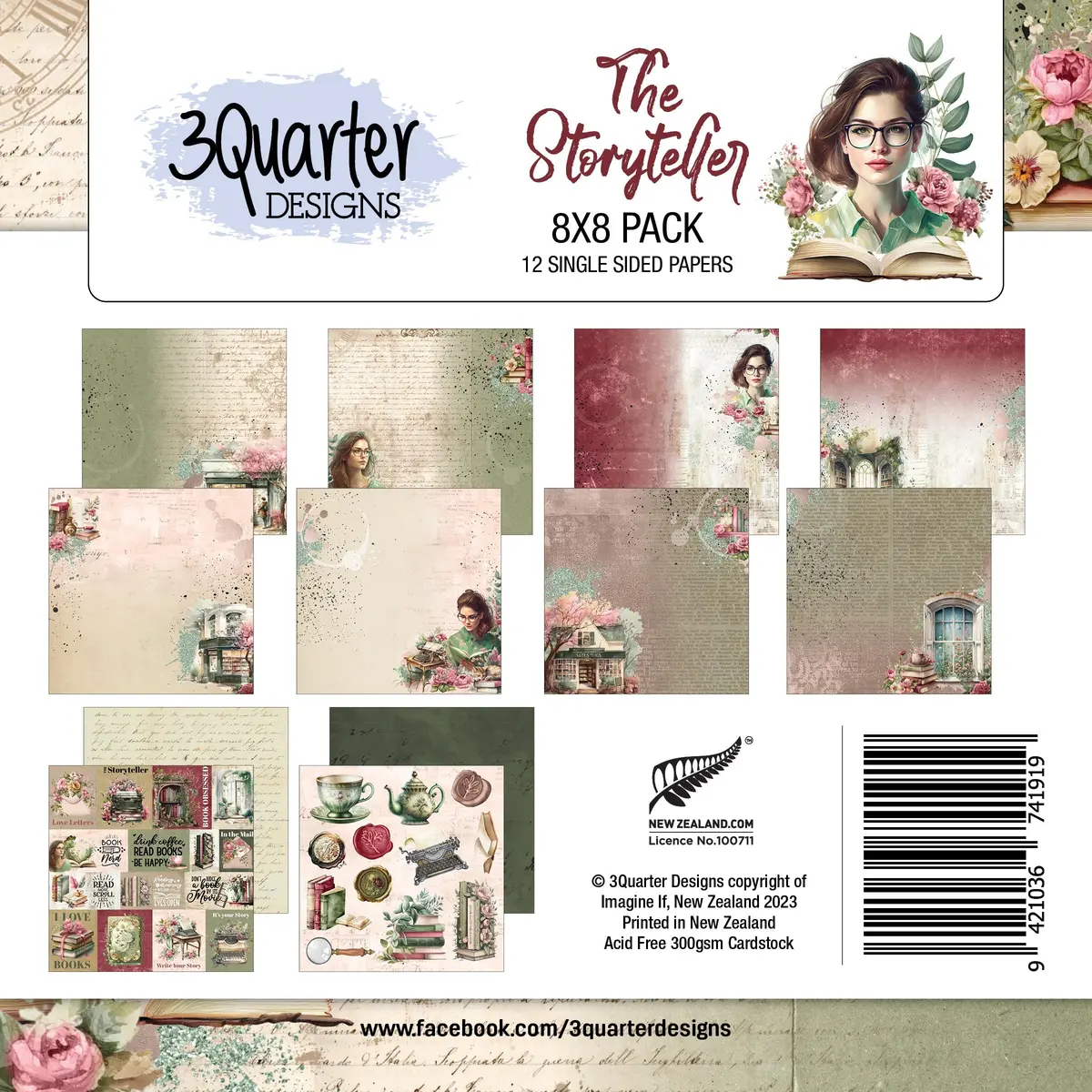 The Storyteller 8X8 Pack 1