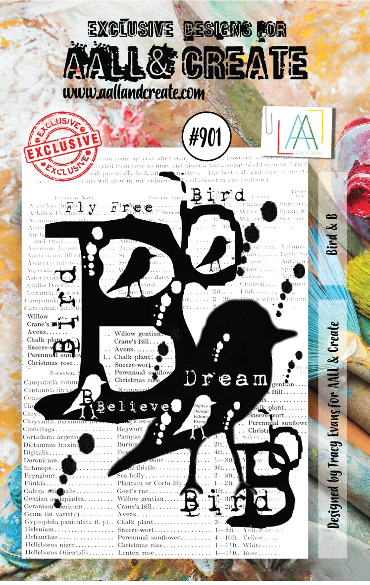 Aall And Create Stamp Set -901 - Bird & B 1