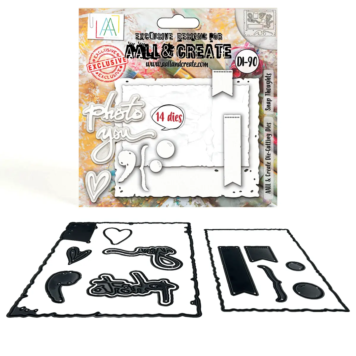 Aall And Create - Die-Cutting Die Set - Snap Thoughts 1