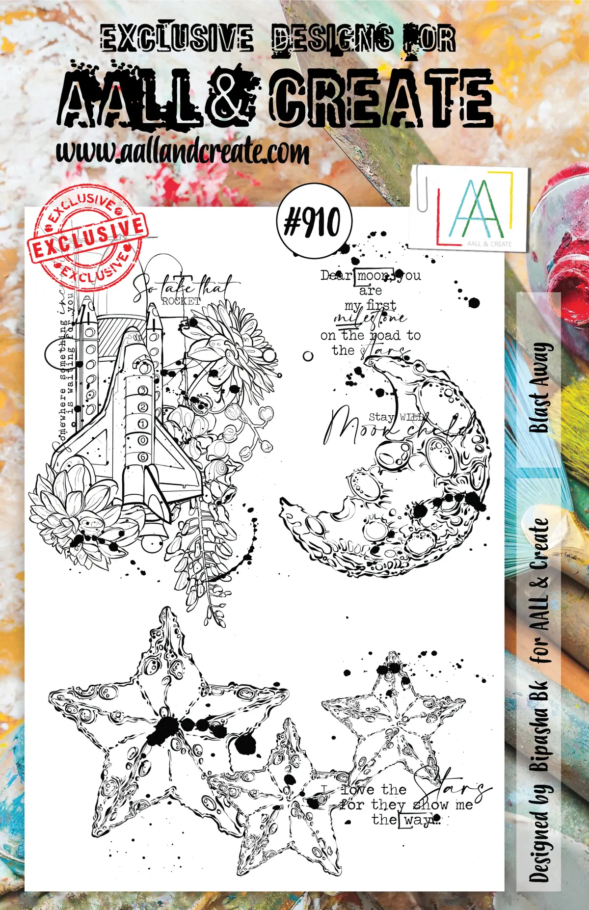 Aall And Create Stamp Set -910 - Blast Away 1