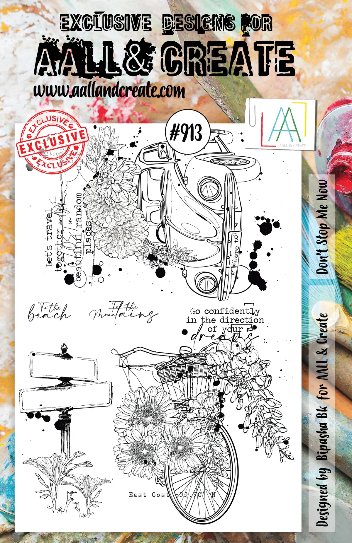 Aall And Create Stamp Set -913 - Don't Stop Me Now 1