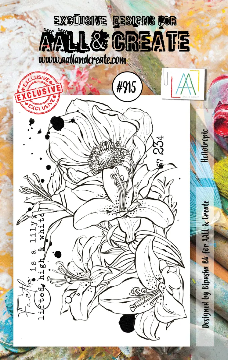 Aall And Create Stamp Set -915 - Heliotropic 1