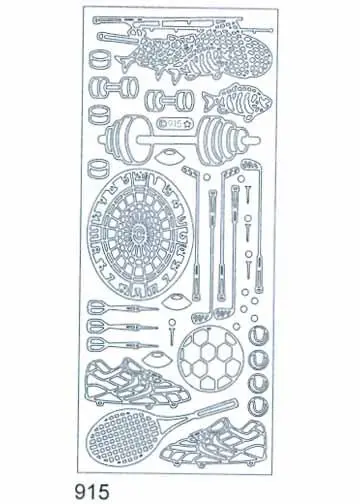Deco Stickers - Sports 1