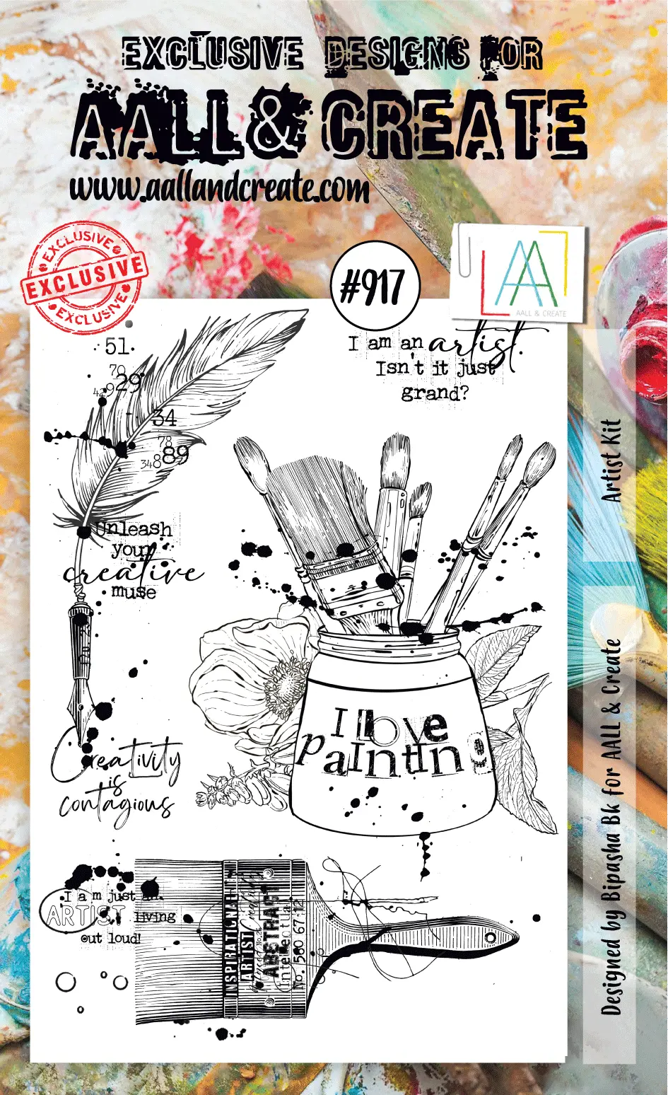 Aall And Create Stamp Set - 917 - Artist Kit 1