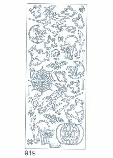 Deco Stickers - Boo! - Halloween 1