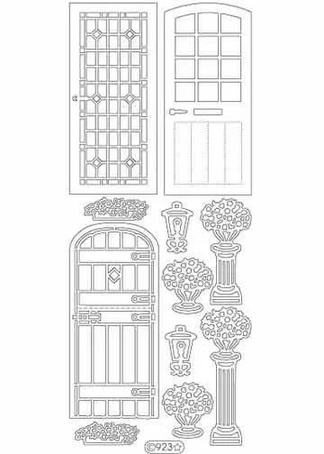 Deco Stickers - Doors 1