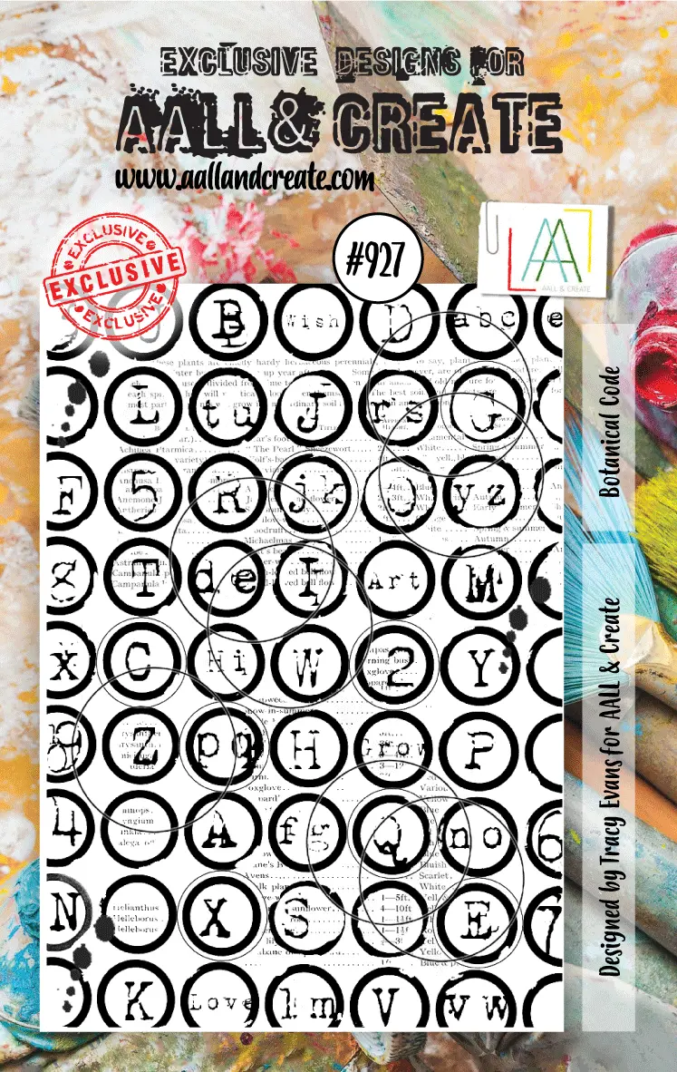 Aall And Create Stamp Set - 927 - Botanical Code 1