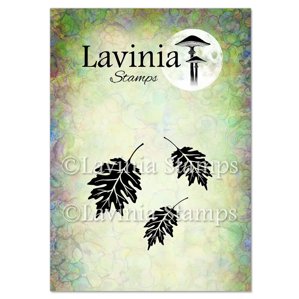 Lavinia Stamps - Red Oak Leaf Stamp 1