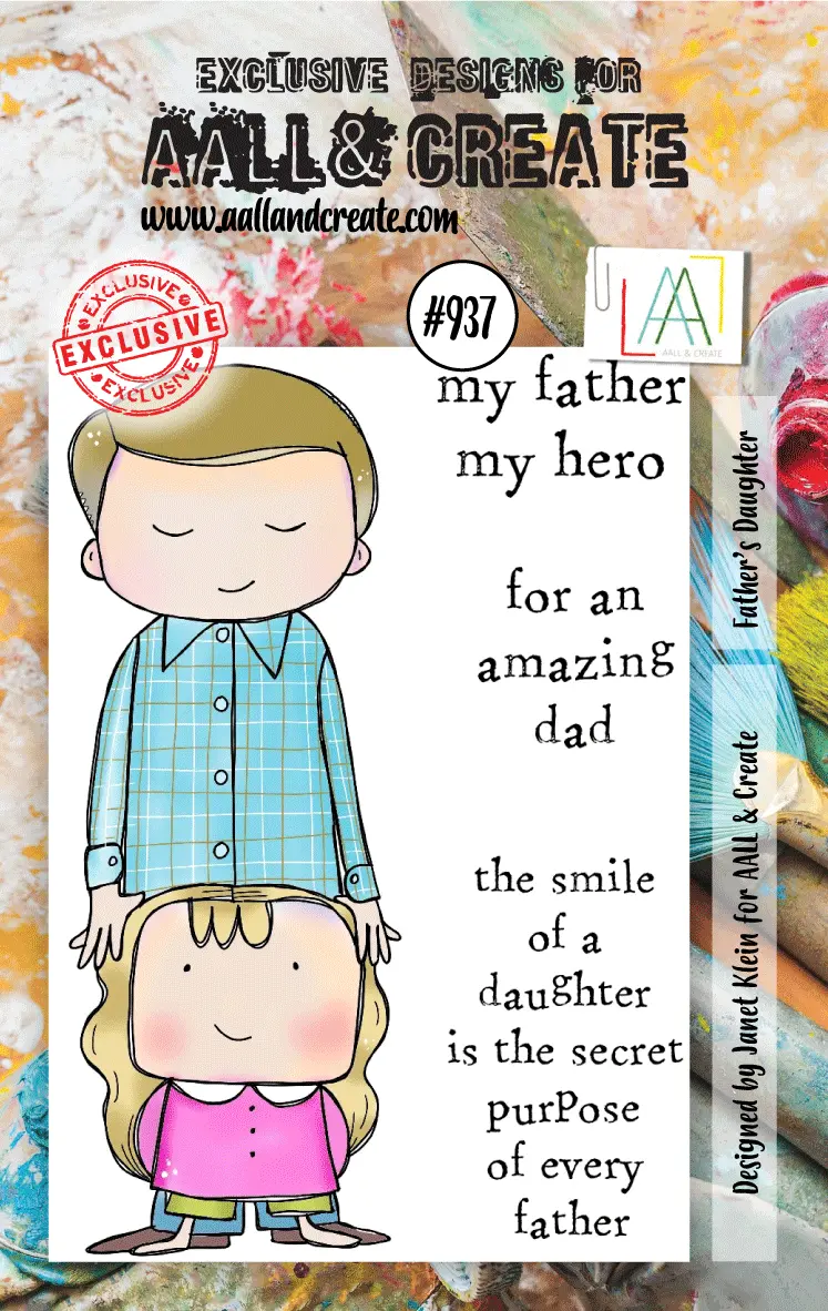 Aall And Create Stamp Set - 937 - Father's Daughter 1