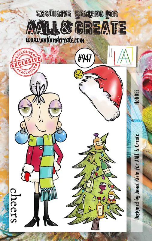 Aall And Create A7 Stamp Set - #947 - Holidee 1