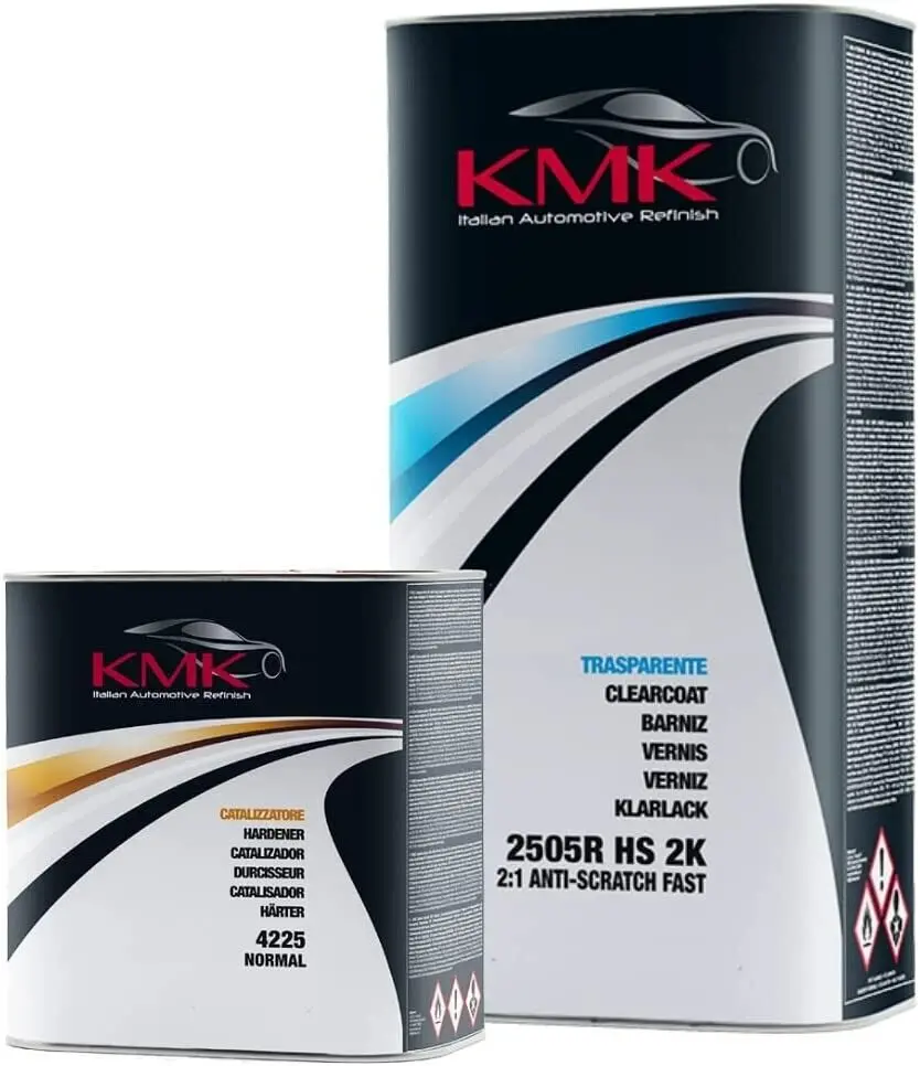 Kmk 2K Anti-Scratch Fast Clearcoat & Slow Hardener 1