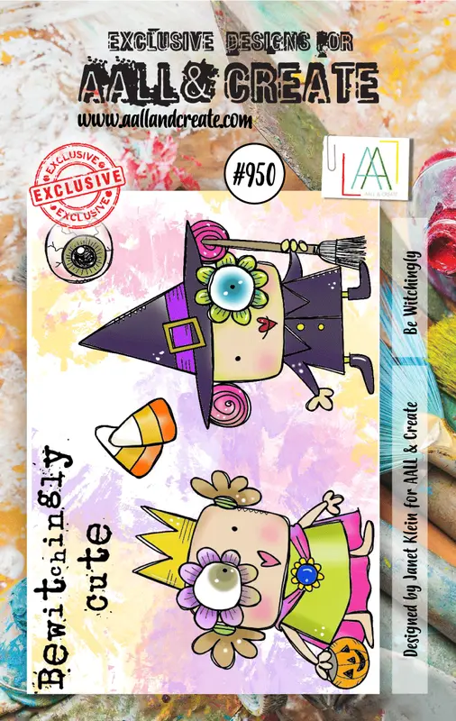Aall And Create #950 - A7 Stamp Set - Be Witchingly 1