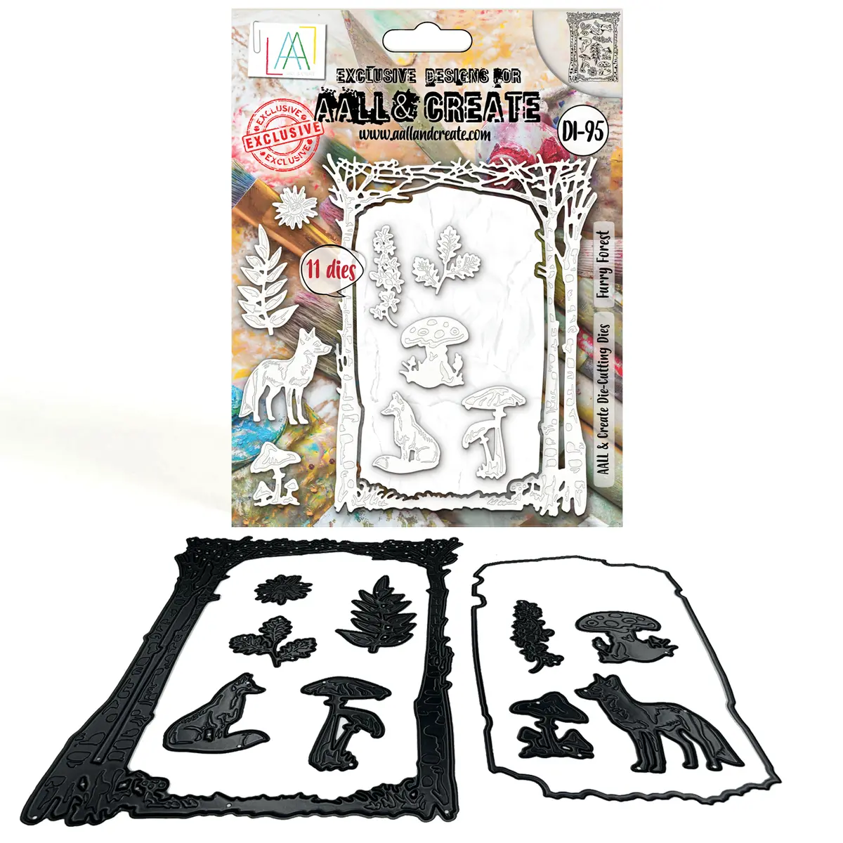 Aall And Create - Die-Cutting Die Set - Furry Forest 1