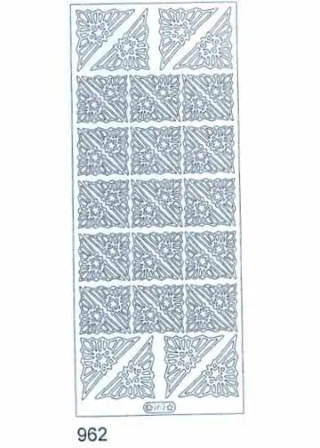 Deco Stickers - Fancy Corners 1