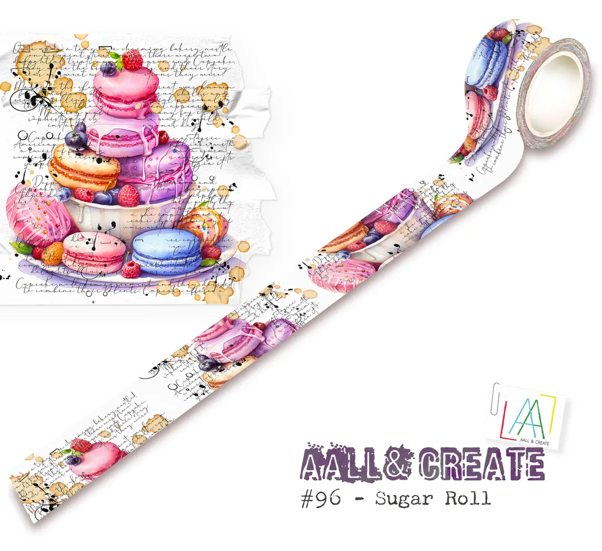 Aall And Create - Washi Tape - Sugar Roll 1