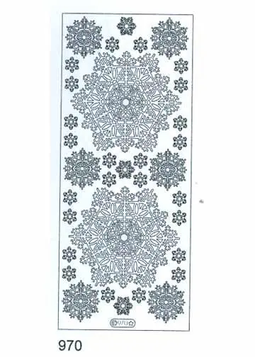 Deco Stickers - Snowflake 1