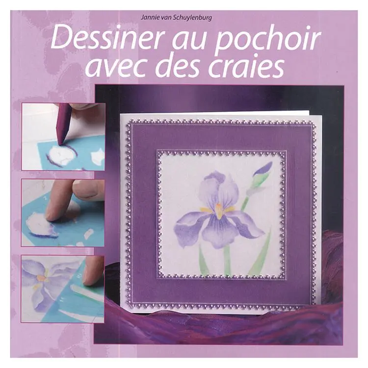 Livre Pergamano Dessiner Au Pochoir Avec Des Craies 1