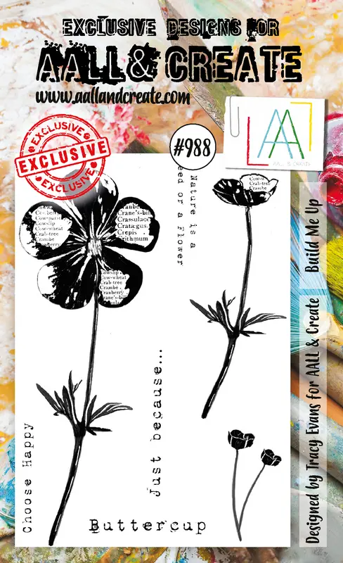 Aall And Create A6 Stamp Set - #988 - Build Me Up 1
