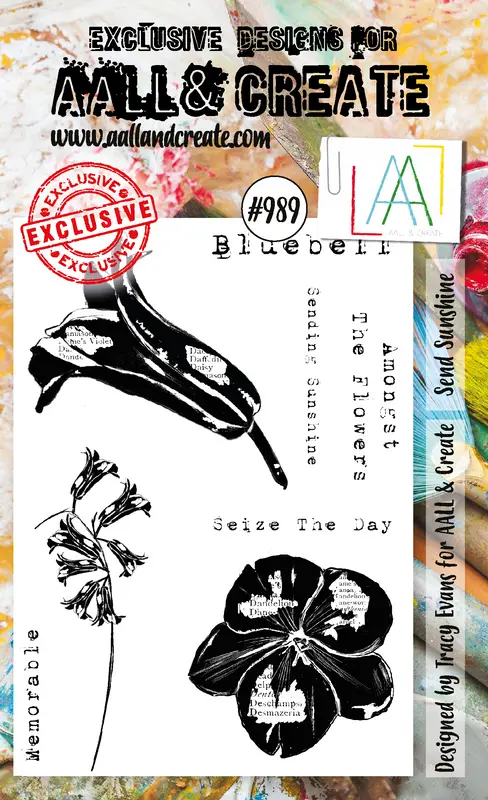Aall And Create A6 Stamp Set - #989 - Send Sunshine 1
