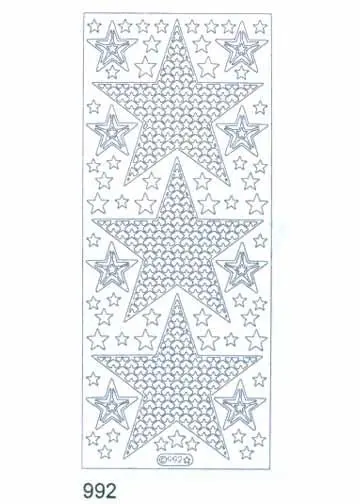 Deco Stickers - Large Stars 1