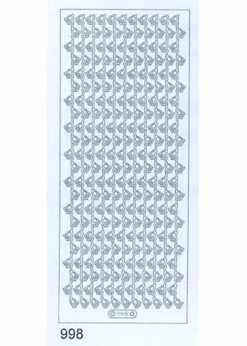 Deco Stickers - Small Bell Borders 1