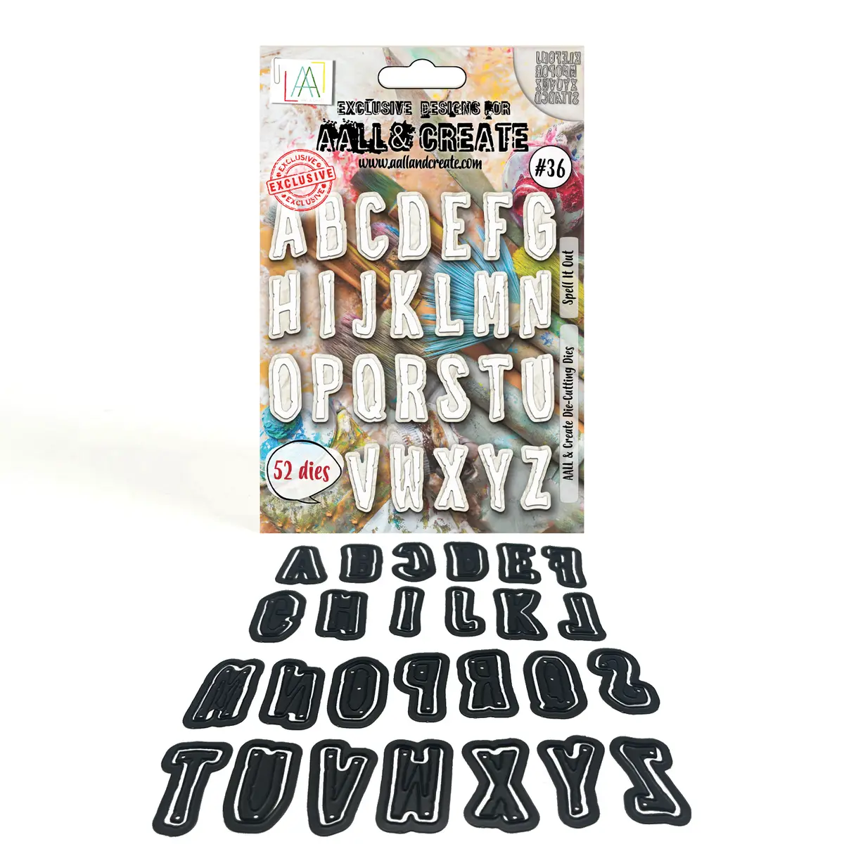 Aall And Create - Die-Cutting Die Set - Spell It Out 1