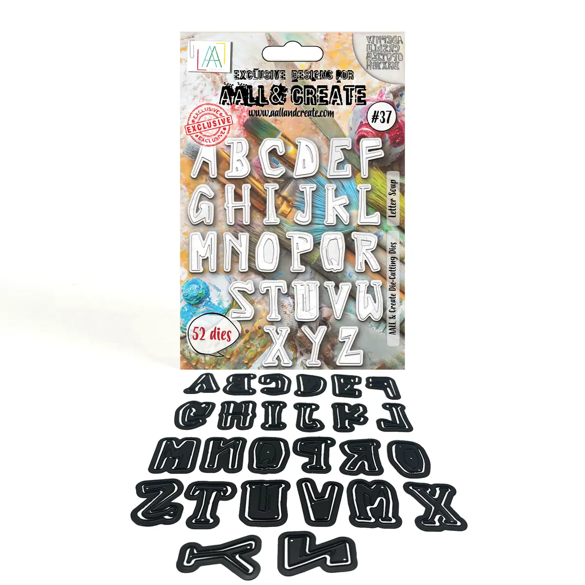 Aall And Create - Die-Cutting Die Set - Letter Soup 1
