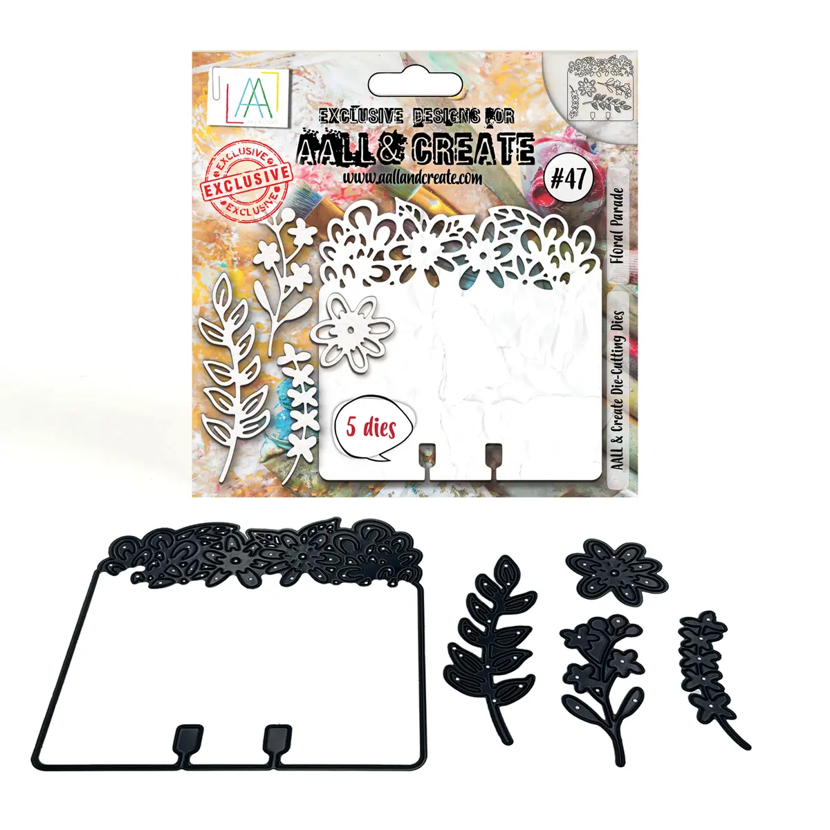 Aall And Create - Die-Cutting Die Set - Floral Parade 1