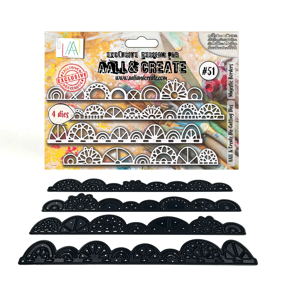 Aall And Create - Die-Cutting Die Set - Majestic Borders 1