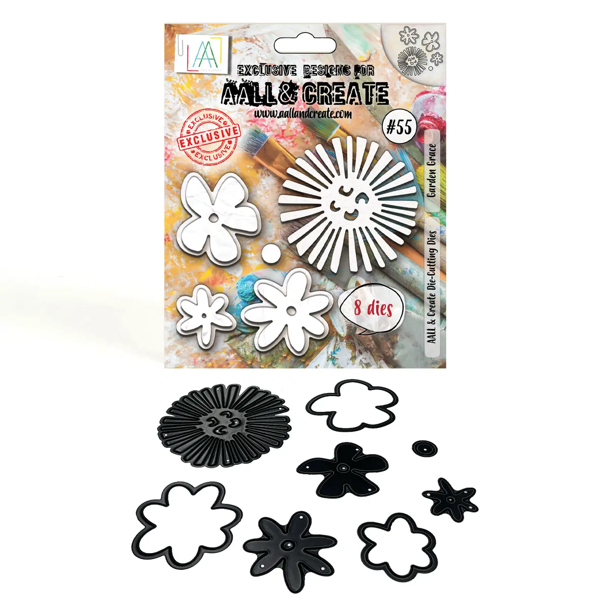 Aall And Create - Die-Cutting Die Set - Garden Grace 1