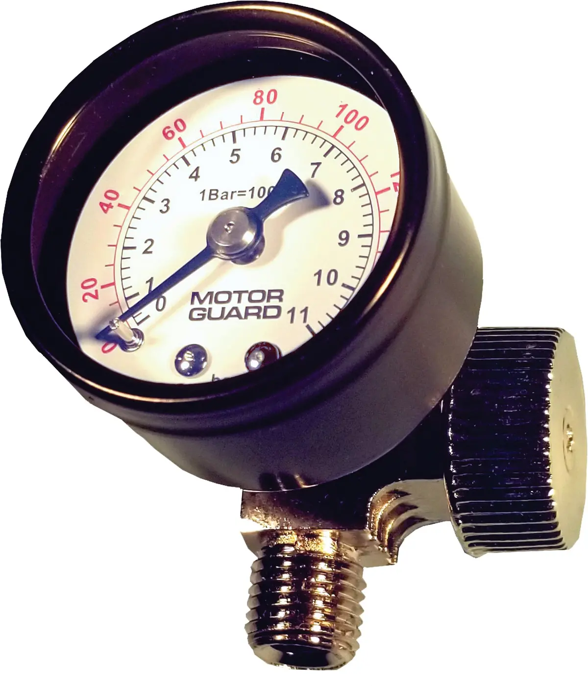Motor Guard Aav4059 Air Adjusting Valve W/ Gauge 1/4 Nps 1