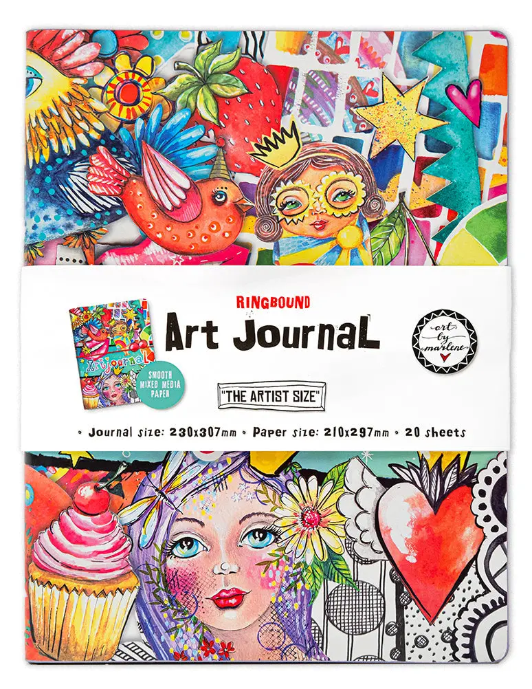 Abm Art Journal Artist Size Art By Marlene 20 Sh 1