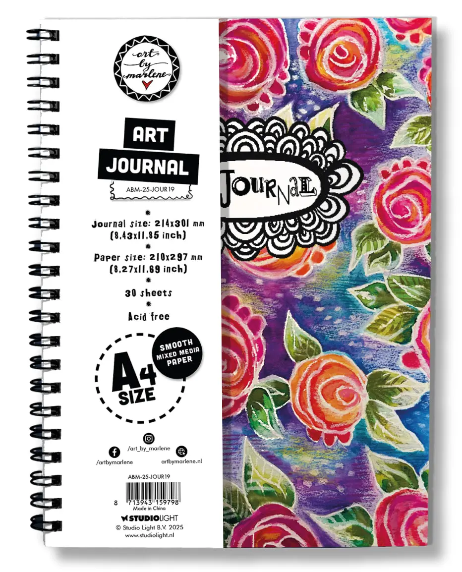 Abm Art Journal A4 Size Art By Marlene 30 Sheets 1