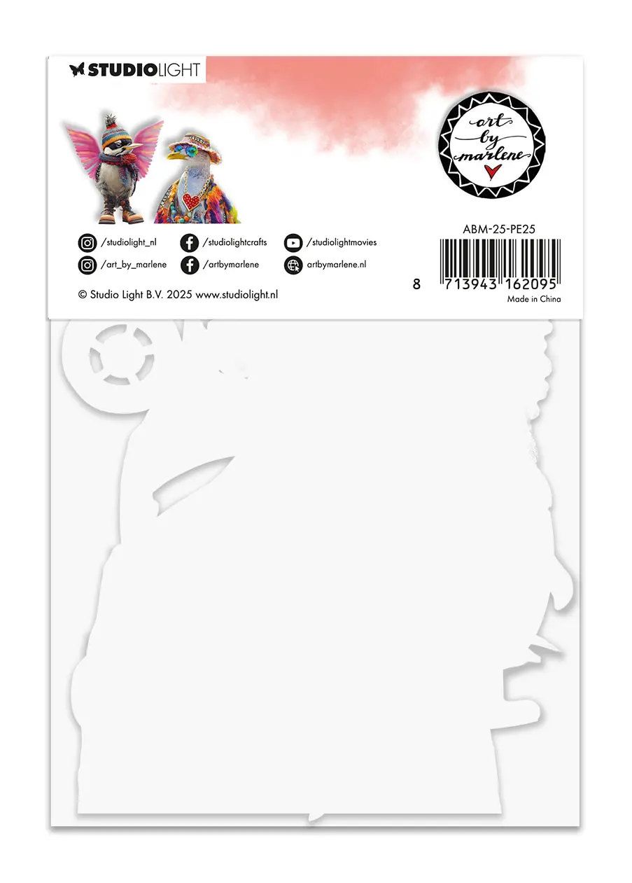 Abm Paper Elements Grazy Birds Art By Marlene 32 Pieces 2