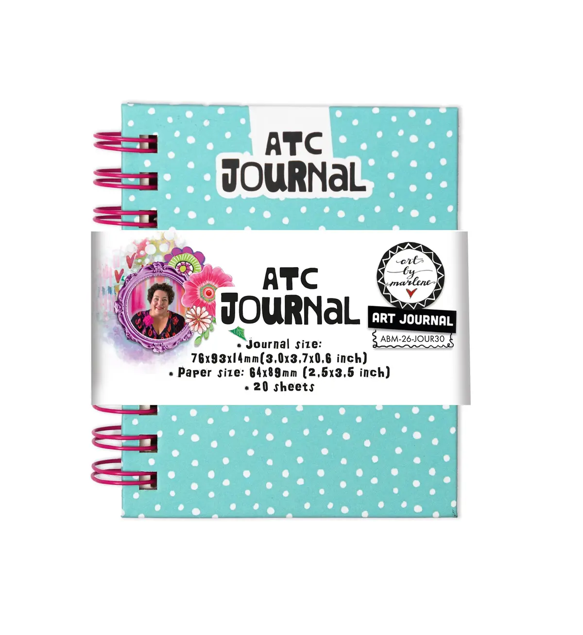 Abm Art Journal Atc-Size Art By Marlene 1 Piece 1