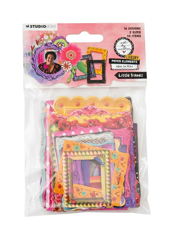Abm Paper Elements Little Frames Art By Marlene 32 Elements 1