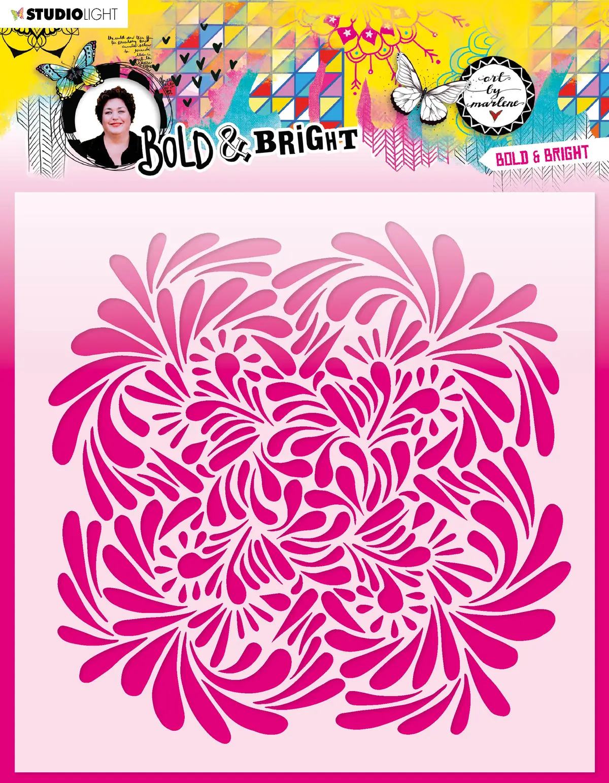 Abm Mask Bold & Bright Bold & Bright 200X200x1mm 1 Pc Nr.67 1