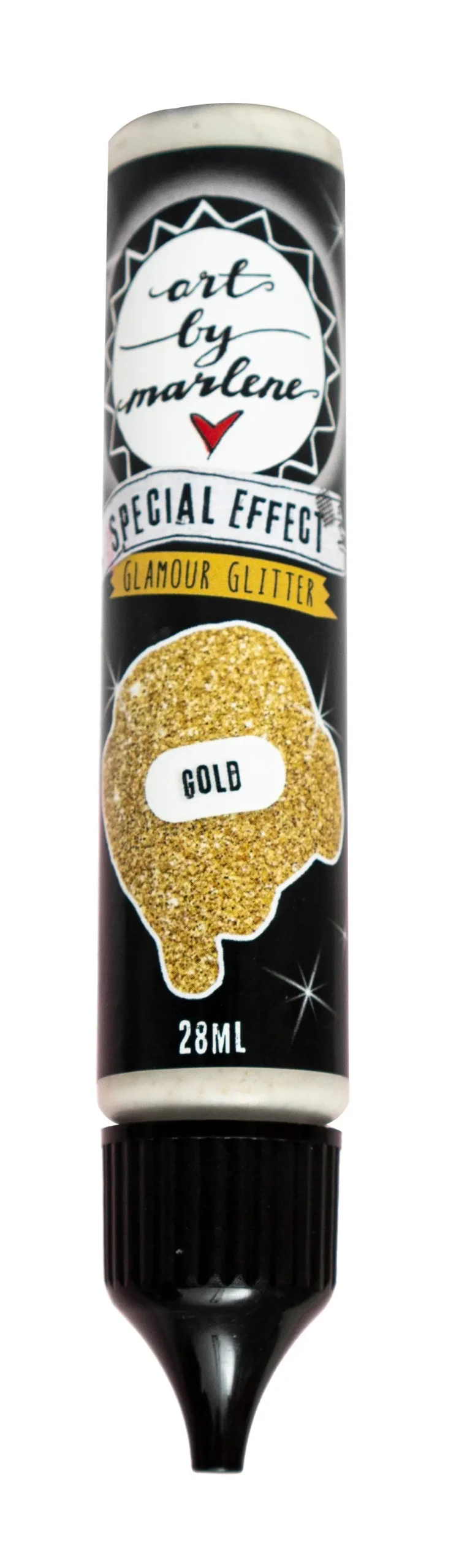 Abm Glamour Glitter Gold Essentials 122X22x22mm 28 Ml Nr.39 1