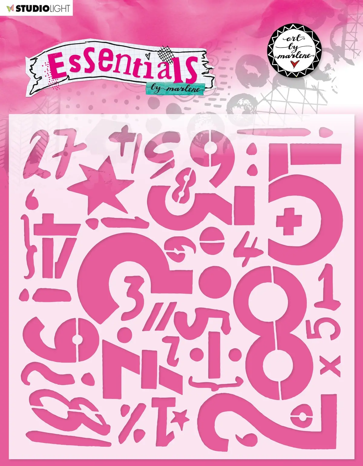 Abm Mask Numerically Essentials 200X200mm Nr.49 1
