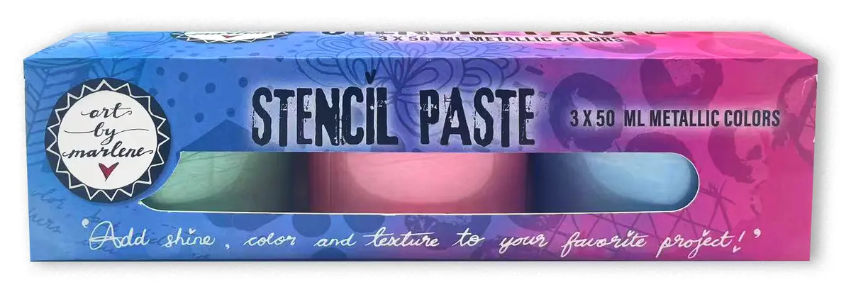 Abm Stencil Paste Set Of 3X50ml Essentials 3 Pc 1